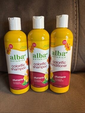Alba Botanica Colorific Body Wash - Plumeria (Yellow)